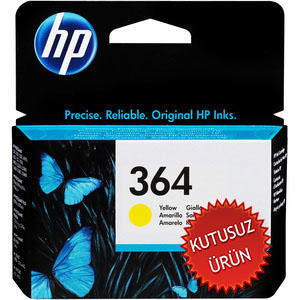 HP - HP CB320EE (364) Sarı Orjinal Kartuş - C5380 / C6380 (U) (T8644)