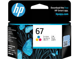 HP 3YM55AA (67) Renkli Orjinal Kartuş - DeskJet 1255 - 2