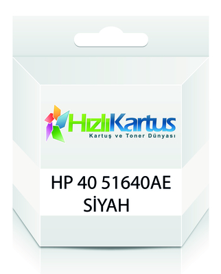 HP 51640AE (40) Siyah Muadil Kartuş - Deskjet 1200c (T10602) - HP