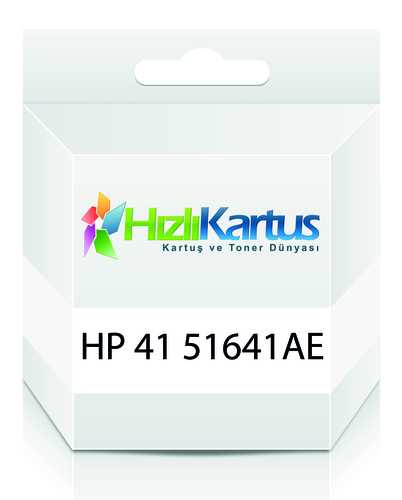 HP 51641AE (41) Renkli Muadil Kartuş - Deskjet 820c (T15784)
