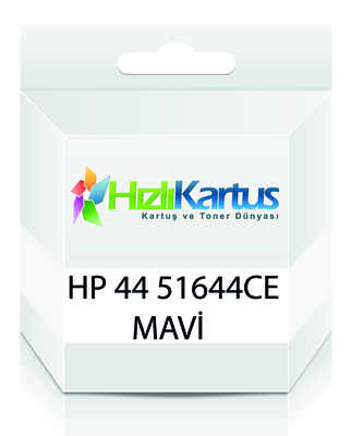 HP - HP 51644CE (44) Mavi Muadil Kartuş - Designjet 350 / 450 (T10293)
