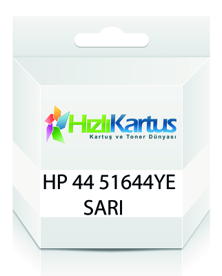 HP - HP 51644YE (44) Yellow Compatible Cartridge - Designjet 350 / 450 