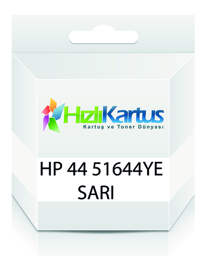 HP 51644YE (44) Sarı Muadil Kartuş - Designjet 350 / 450 (T10298)