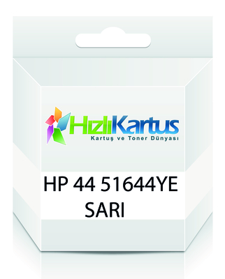 HP 51644YE (44) Sarı Muadil Kartuş - Designjet 350 / 450 (T10298) - HP