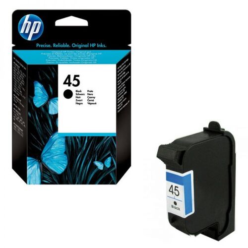 HP 51645A (45) Siyah Orjinal Kartuş - Deskjet 710c / 720c (T2860)