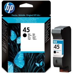 HP - HP 45 51645GE Siyah Orjinal Kartuş - 21 ML