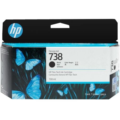 HP 498N4A (738) Siyah Orjinal Kartuş - DesignJet T850 / T950 - 2