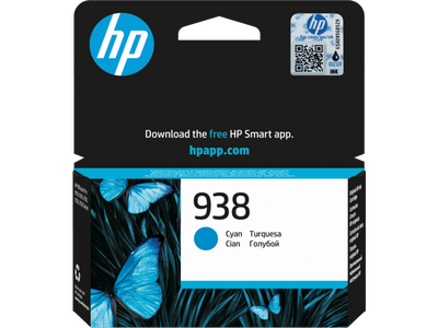 HP - HP 4S6X5PE (938) Cyan Original Cartridge - Pro 9720