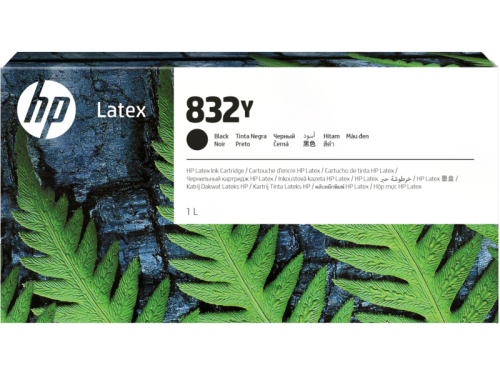 HP 4UV05A (832Y) Siyah Orjinal Latex Mürekkep Kartuşu - Latex 700 - 1