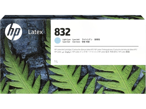 HP 4UV79A (832) Açık Mavi Orjinal Lateks Kartuşu - Lateks 700W - 1