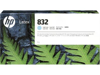 HP 4UV79A (832) Açık Mavi Orjinal Lateks Kartuşu - Lateks 700W - 2