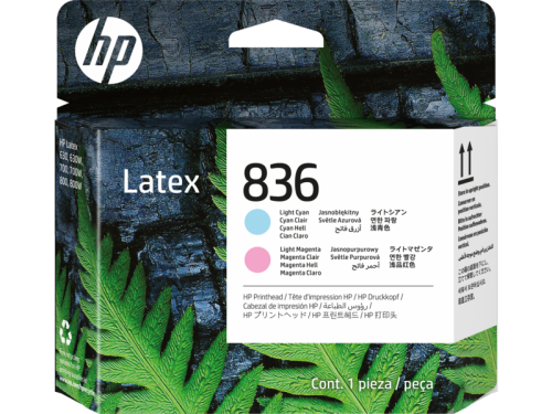 HP 4UV97A (836) Açık Mavi-Açık Kırmızı Orjinal Latex Baskı Kafası - Latex 700W - 1