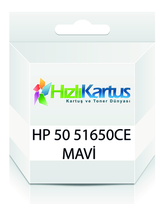 HP 51650CE (50) Cyan Compatible Cartridge - DesignJet 650C - HP