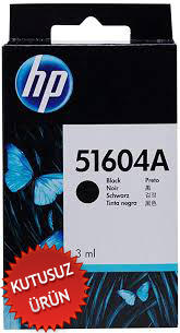 HP - HP 51604A Black Original Cartridge - ThinkJet/OuietJet (Without Box)