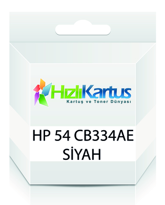 HP - HP CB334AE (54) Siyah Muadil Kartuş - Deskjet F4180 (T10615)