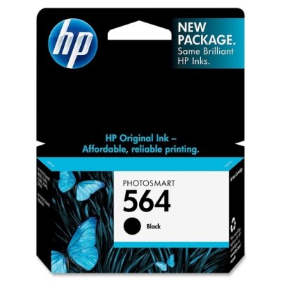 HP CB316W (564) Siyah Orjinal Kartuş - Deskjet 3070A (T2421)A - 3