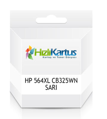 HP - HP CB325WN (564XL) Sarı Muadil Kartuş - DeskJet 3070A (T10603)