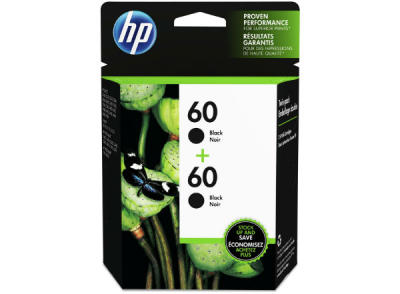 HP CZ071FN (60 + 60) Black Original Dual Pack Cartridge - 1