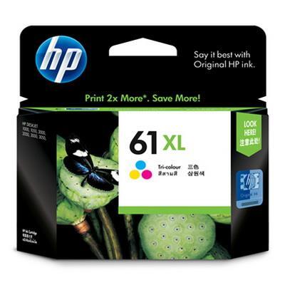 HP - HP CH564WA (61XL) Color Original Cartridge High Capacity - Deskjet 1000