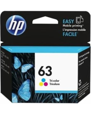 HP F6U61AN (63) Original Color Cartridge - DeskJet 1112 / 2130 - 3