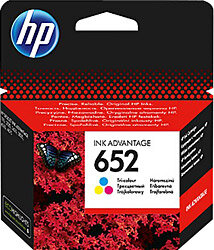 HP F6V24A (652) Renkli Orjinal Kartuş - Deskjet 1115 (T6457)A - 4