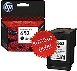 HP - HP F6V25A (652) Siyah Orjinal Kartuş - Deskjet 1115 (U) (T8677)