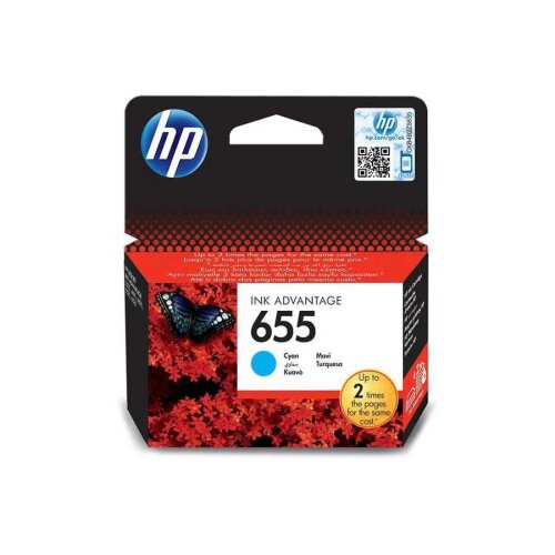 HP CZ110AE (655) Mavi Orjinal Kartuş - Deskjet 3525 (T2161)A - 3