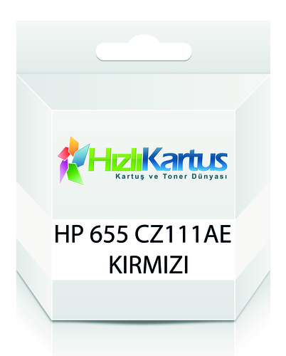 HP CZ111AE (655) Kırmızı Muadil Kartuş - Deskjet 3525 (T16798)