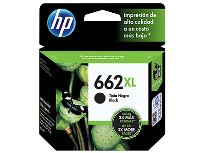 HP - HP CZ105AB (662XL) Black Original Cartridge - Deskjet 3516