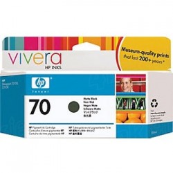 HP - HP C9448A (70) Mat Siyah Orjinal Plotter Kartuş - Designjet Z2100 (T1358)