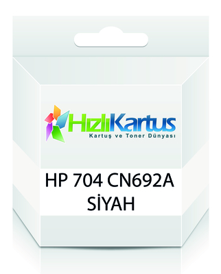 HP - HP CN692A (704) Siyah Muadil Kartuş - Deskjet 2060 (T13478)