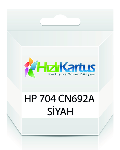 HP CN692A (704) Siyah Muadil Kartuş - Deskjet 2060 (T13478)