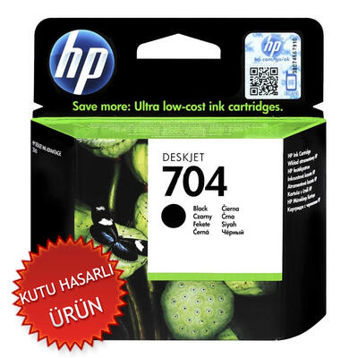 HP - HP CN692A (704) Siyah Orjinal Kartuş - Deskjet 2060 (C) (T12300)