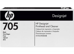 HP - HP CD953A (705) Siyah Orjinal Baskı Kafası ve Temizleyicisi - DesignJet 5100 (T1535)