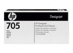 HP CD956A (705) Sarı Orjinal Baskı Kafası ve Temizleyici - DesignJet 5100 (T1533) - HP