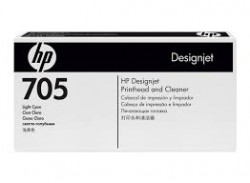 HP - HP CD957A (705) Açık Mavi Orjinal Baskı Kafası ve Temizleyici - DesignJet 5100 (T1532)