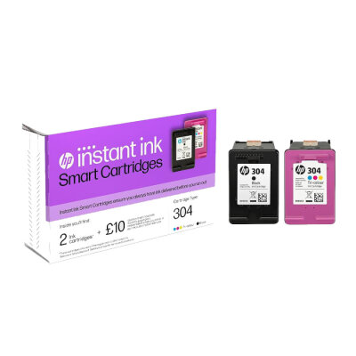 HP 708N3AE (304) Siyah+Renkli İkili Paket Orjinal Başlangıç Kartuşu - DeskJet 2620 / 2621 - 2