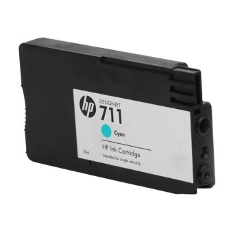 HP - HP CZ130A (711) Cyan Original Cartridge - DesignJet T120 (Wıthout Box)