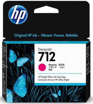 HP 3ED68A (712) Magenta Original Cartridge - DesignJet T650 - 2