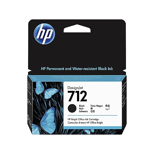 HP 3ED70A (712) Siyah Orjinal Kartuş - DesignJet T650 (T15052) - 1
