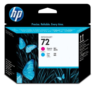 HP C9383A (72) Kırmızı-Mavi Orjinal Kafa Kartuşu - DesignJet T610 (T1376)A - 4