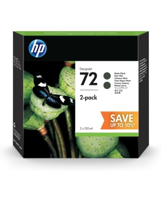 HP P2V33A (72) Matte Black Original Cartridge - DesignJet T610 (C9403A) - HP