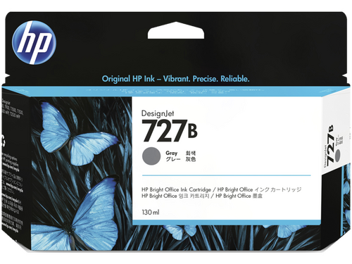 HP 727B (3WX15A) Gri Orjinal Kartuş - DesignJet T1500 - 1