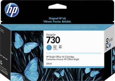 HP P2V62A (730) Cyan Original Cartrdige - T1600 / T1700 - 2