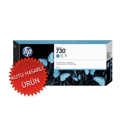 HP - HP P2V68A (730) Mavi Orjinal Kartuş - T1600 / T1700 (C) (T17598)