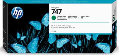 HP - HP P2V84A (747) Kromatik Yeşil Orjinal Kartuş - Designjet Z9 / Designjet Z9+ (T12927)