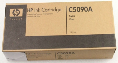 HP - HP C5090A (76) Cyan Original Cartridge - ML1000 / PM1000 / PM2000