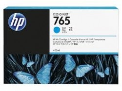 HP - HP F9J52A (765) Mavi Orjinal Kartuş 400 ml - DesignJet T7200 (T1199)