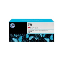 HP - HP CE038A (771) Kromatik Kırmızı Plotter Kartuşu - DesignJet Z6200 (T1219)