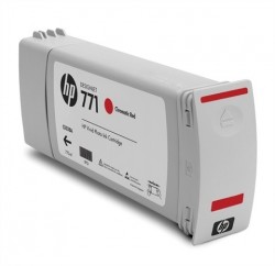 HP - HP CE038A (771) Kromatik Kırmızı Plotter Kartuşu - DesignJet Z6200 (U) (T1190)